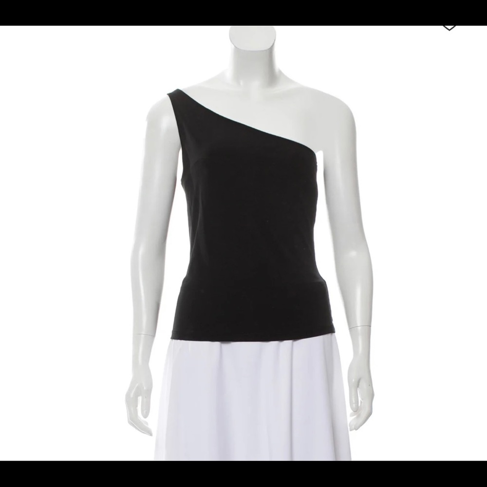 Theory one shoulder top